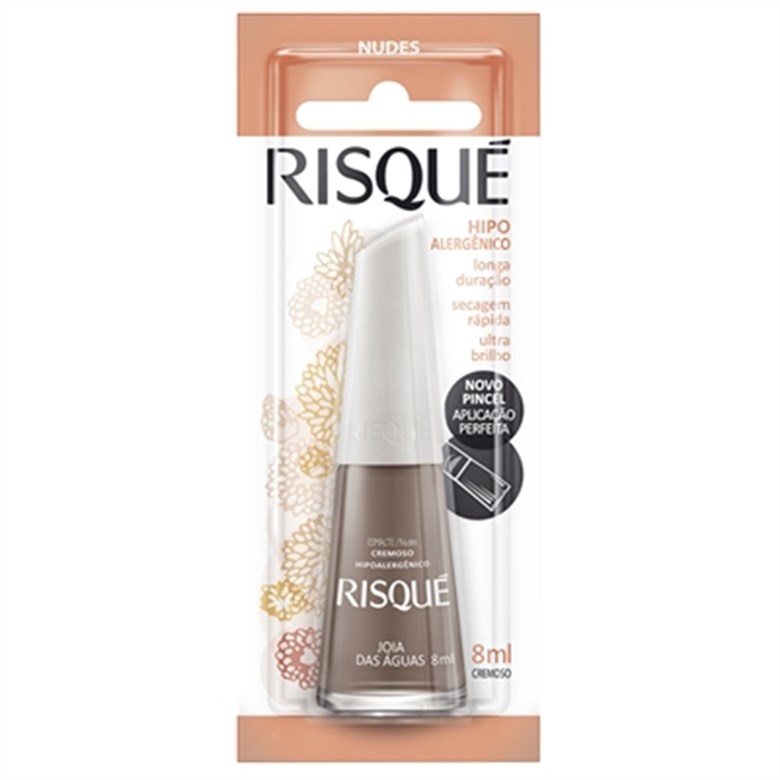 imagem de ESMALTE RISQUE  JOIA DAS AGUAS 8ML