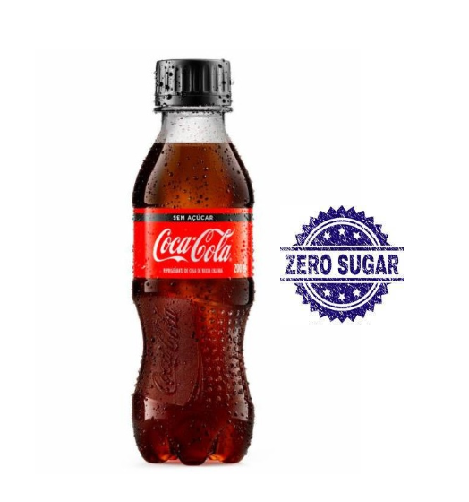 imagem de REFRIG COCA COLA ZERO  PET 200ML