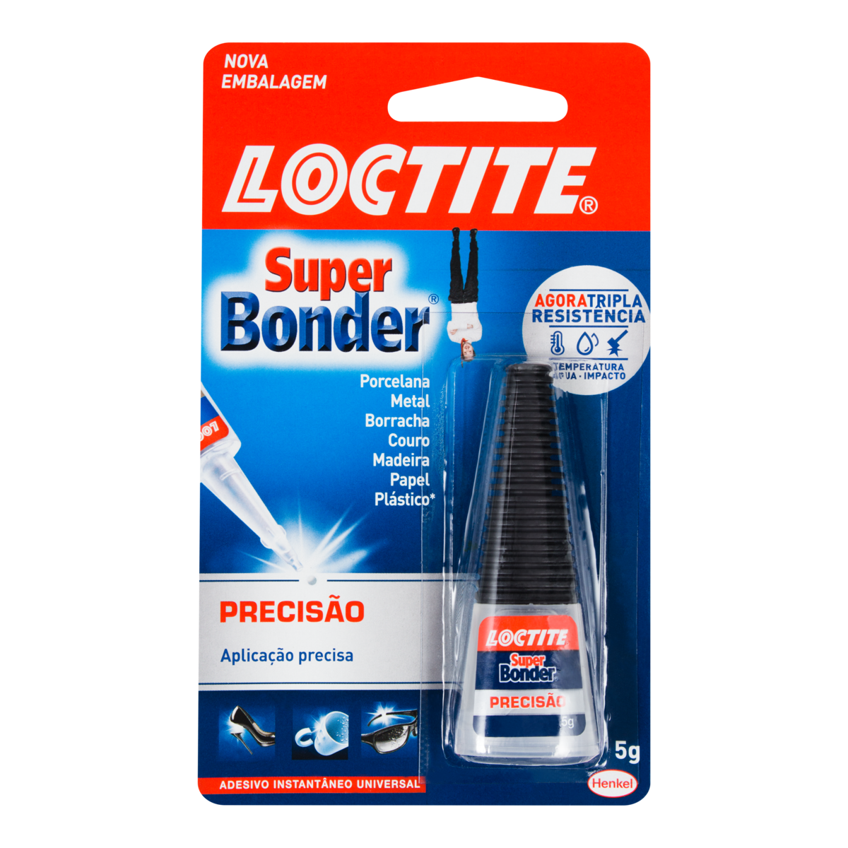 imagem de COLA SUPER BONDER LOCTITE 5G PRECISAO