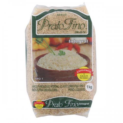 imagem de ARROZ PRATO FINO TP1 INTEGRAL PARB 1KG