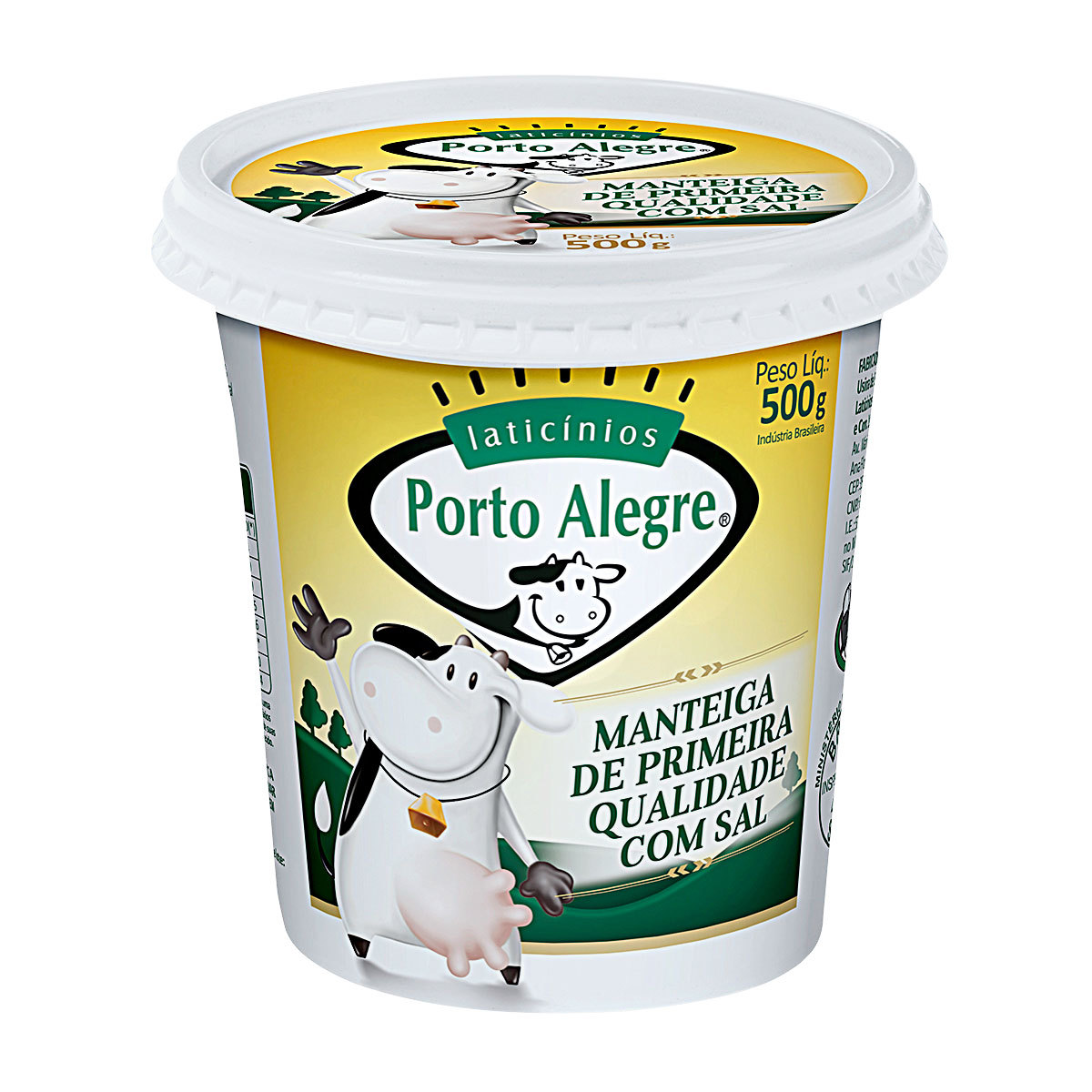 imagem de MANTEIGA PORTO ALEGRE COM SAL 500G