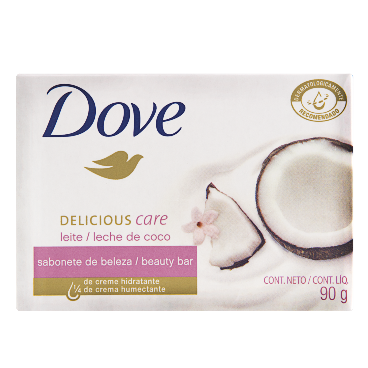 imagem de SAB DOVE 90G LEITE COCO
