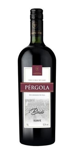 imagem de VINHO PERGOLA TINTO SUAVE BORDO 1L