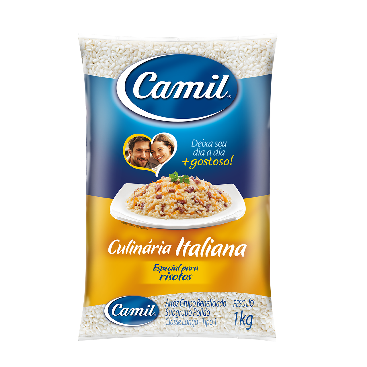 imagem de ARROZ CAMIL CULINARIA ITALIANA 1KG