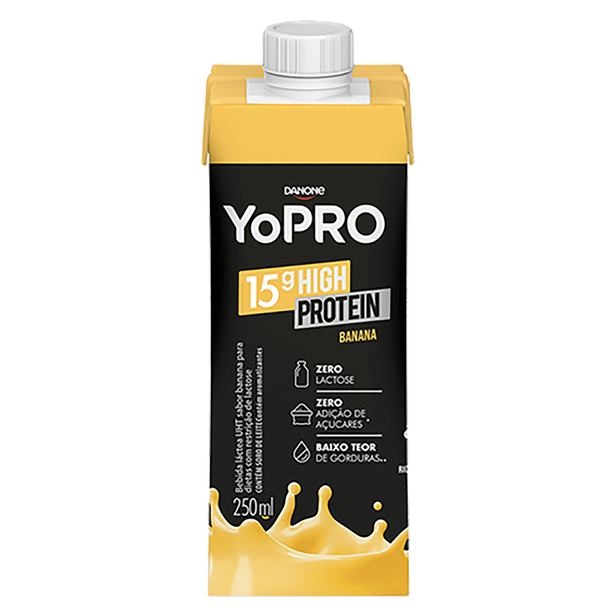 imagem de BEB LACTEA YOPRO BANANA 250ML