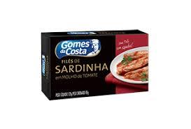 imagem de FILE SARDINHA GOMES DA COSTA MOLHO DE TOMATE 125G