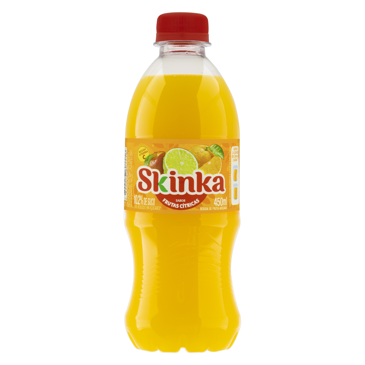 imagem de SUCO SKINKA FRUTAS CITRICAS 450ML