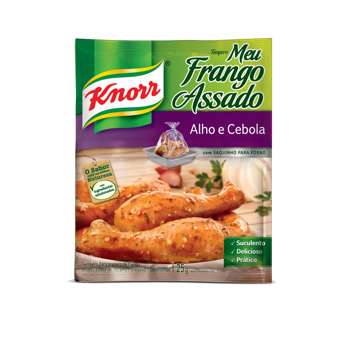 imagem de TEMP KNORR MEU FRANGO ASSADO ALHO E CEBOLA 25G