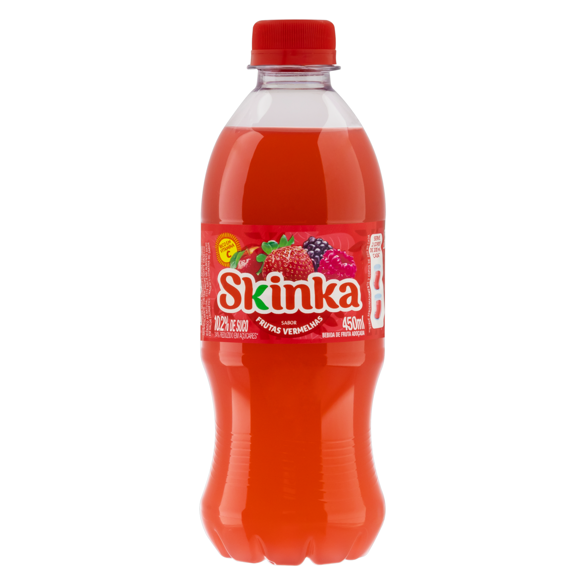 imagem de SUCO SKINKA FRUTAS VERMELHAS 450ML