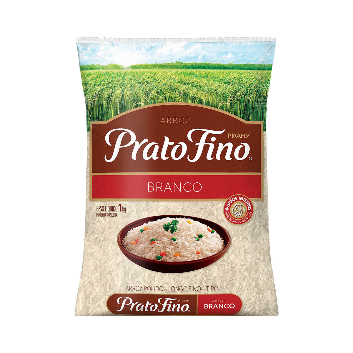 imagem de ARROZ PRATO FINO TP1 1KG