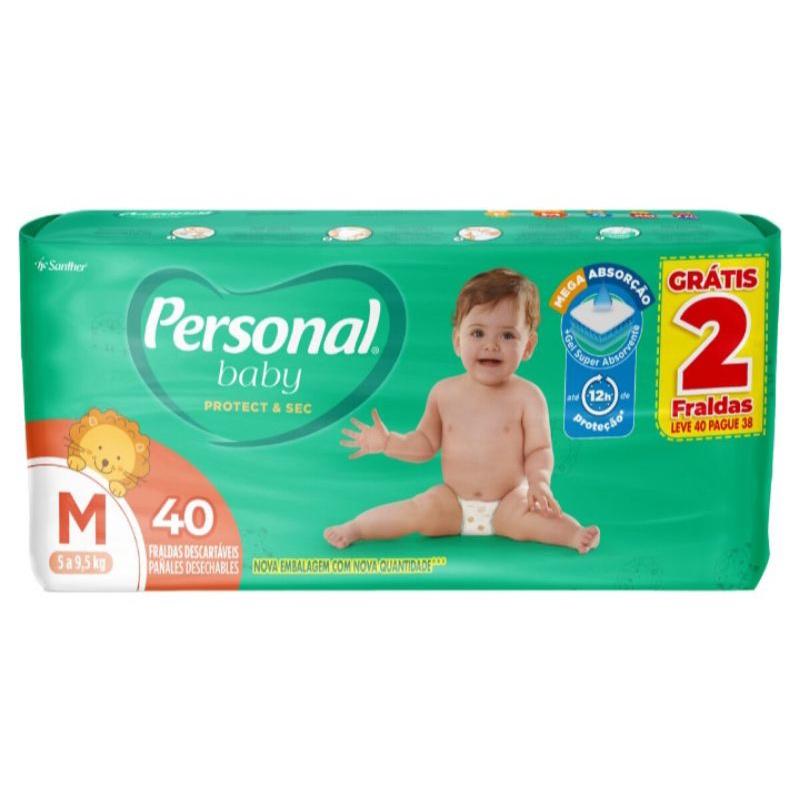 imagem de FRALDA DESC PERSONAL BABY MEGA M 40UN L40P38