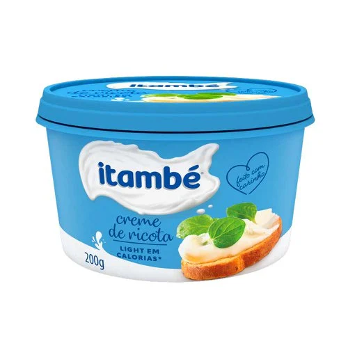 imagem de CREME DE RICOTA  ITAMBE LIGHT  200G