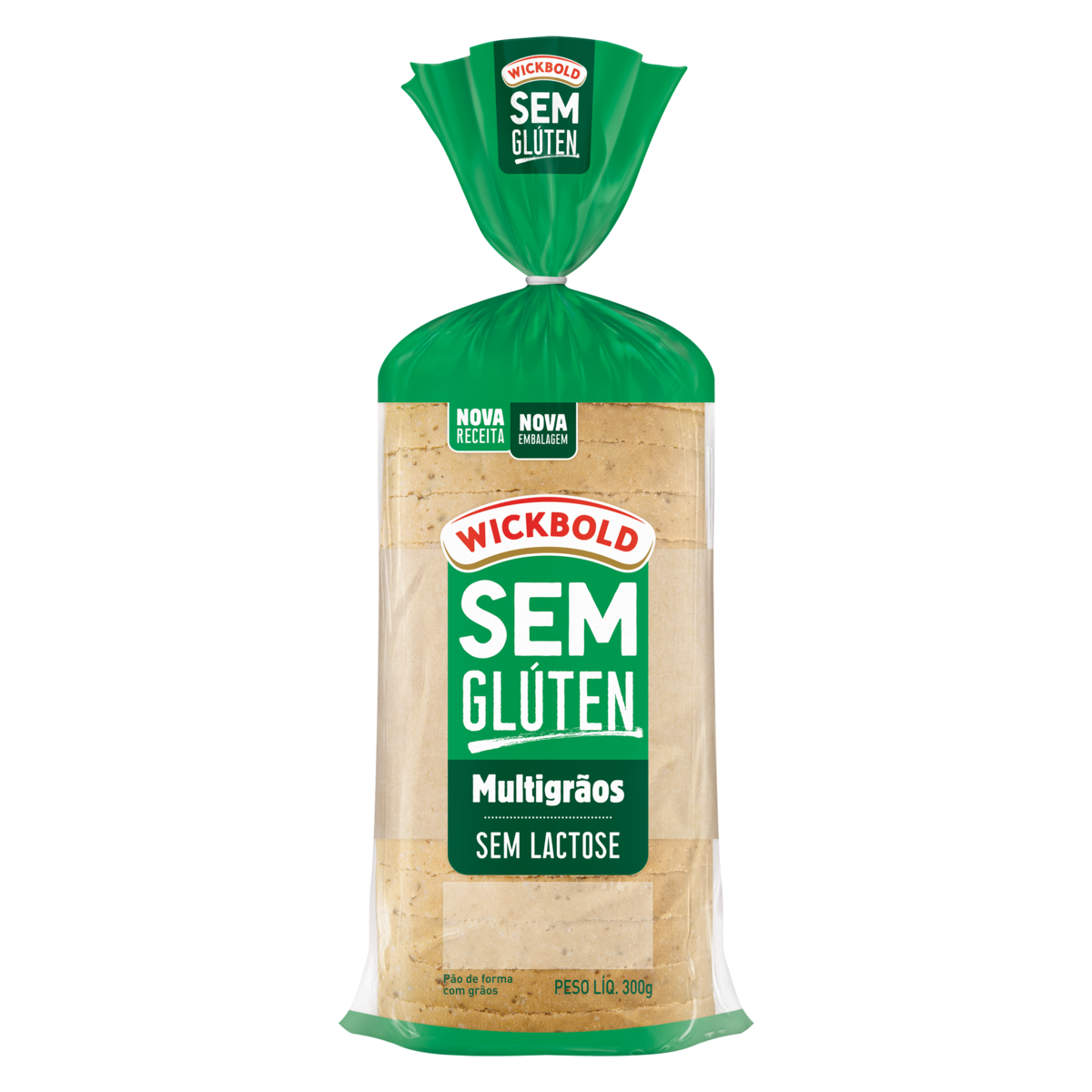 imagem de PAO FORMA WICKBOLD S/ GLUTEN MULTIGRAOS 300G