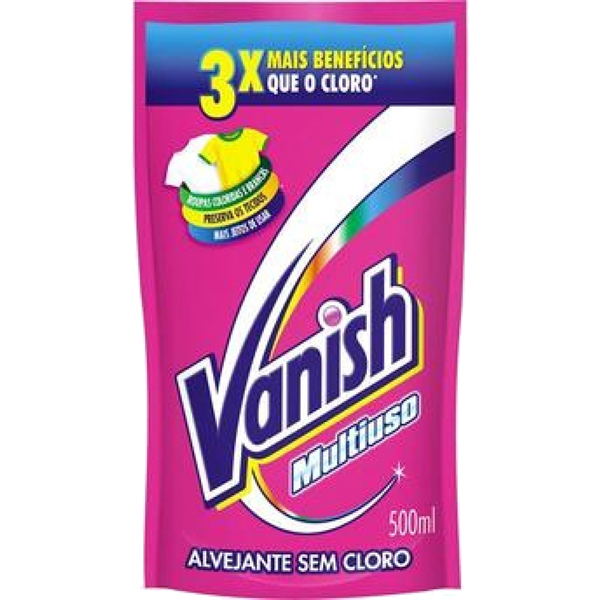 imagem de ALVEJANTE VANISH LIQ REFIL1,2L PINK