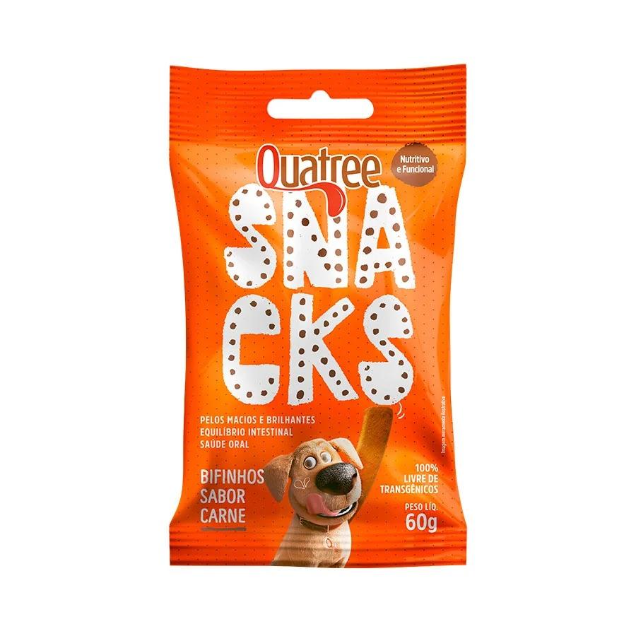 imagem de RCAO QUATREE SNACKS BIFINHOS CARNE 60G