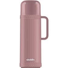 imagem de GARRAFA TERM ALADDIN  PAMPA ROLHA ROSE CINZA 1L