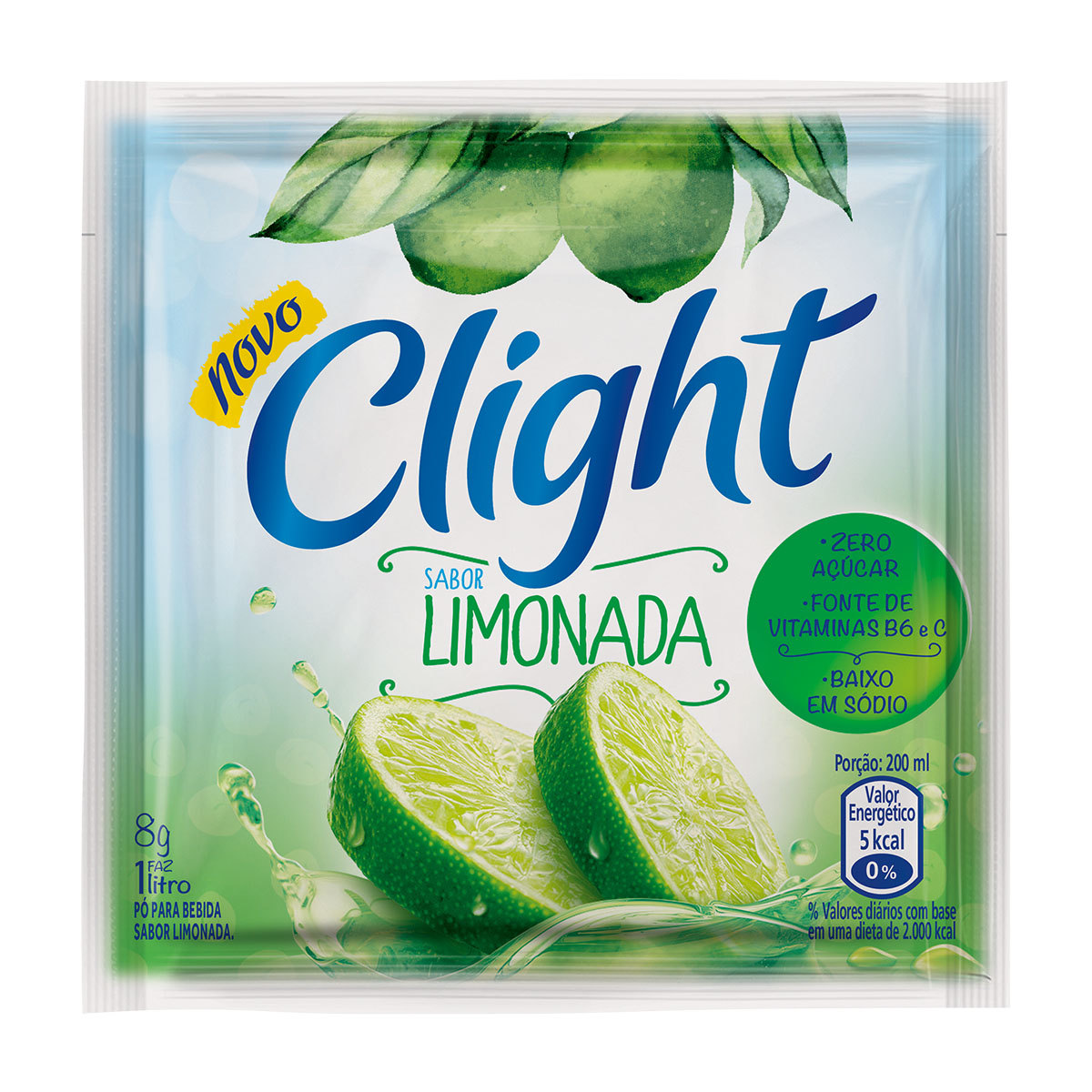 imagem de REFRESCO CLIGHT ZERO LIMONADA 8G