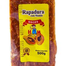 imagem de RAPADURA CANINHA C  MAMAO 500G