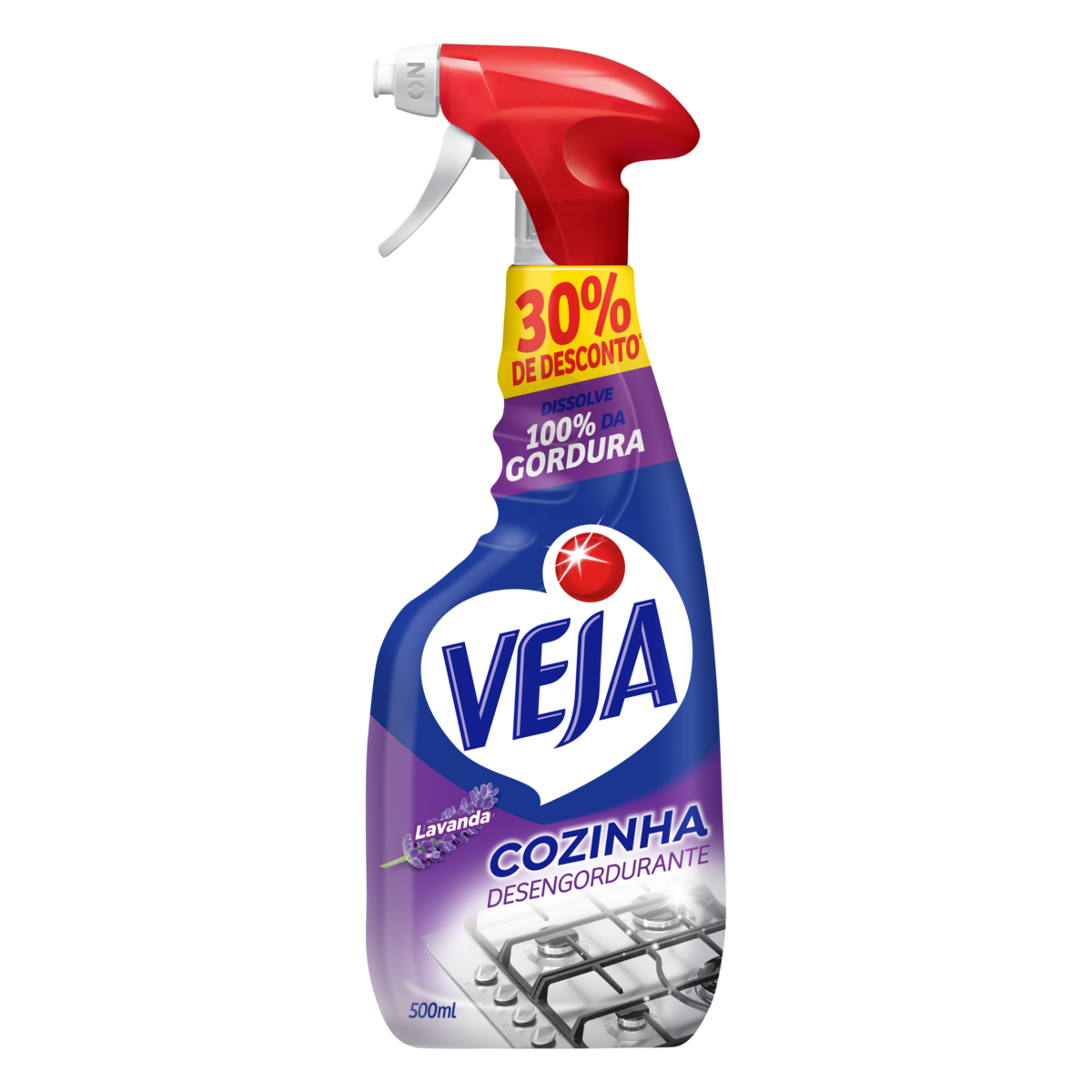 imagem de DESENG VEJA LAVANDA  500ML GT 30%