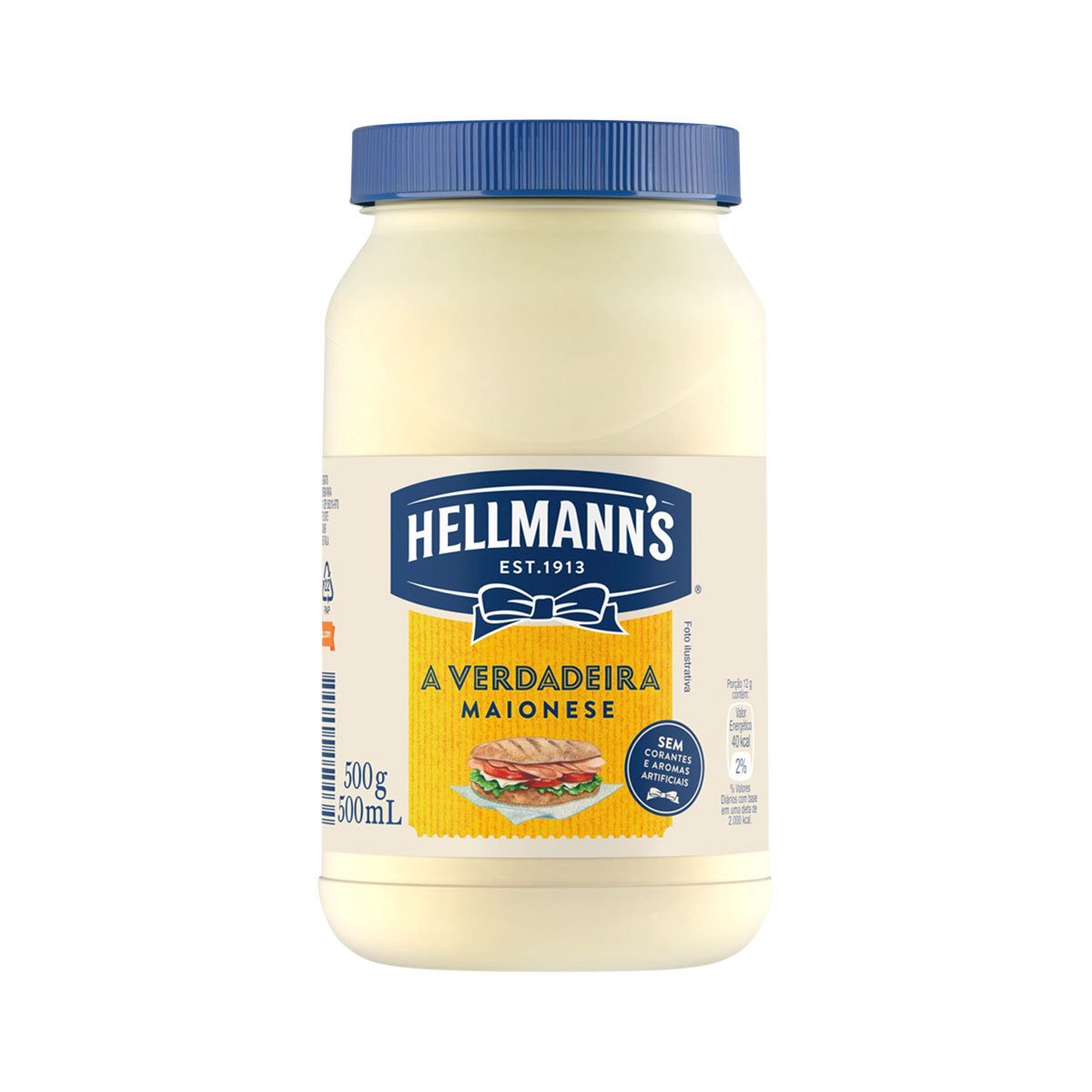 imagem de MAIONESE HELLMANNS PT 500G