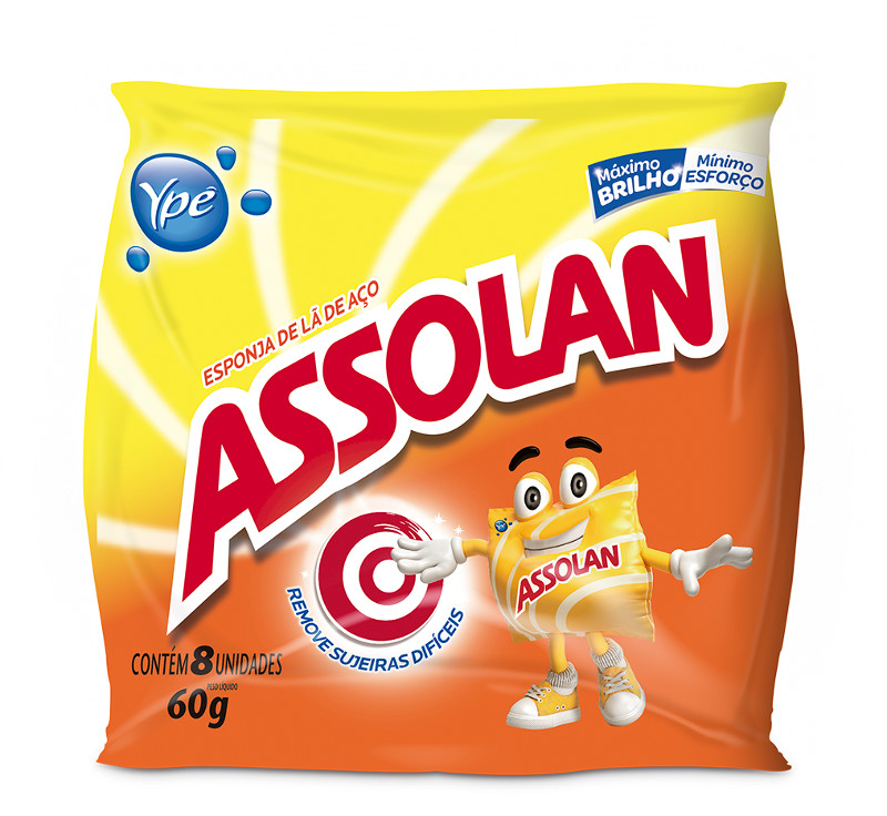 imagem de ESPONJA ACO ASSOLAN 45G