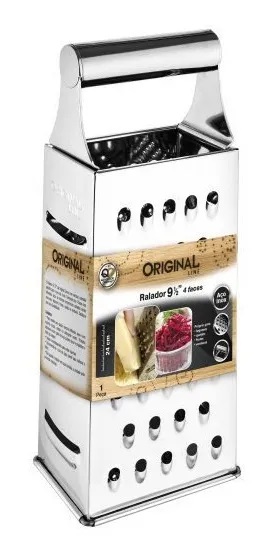 imagem de RALADOR 4 FACES INOX  ORIGINAL LINE N8