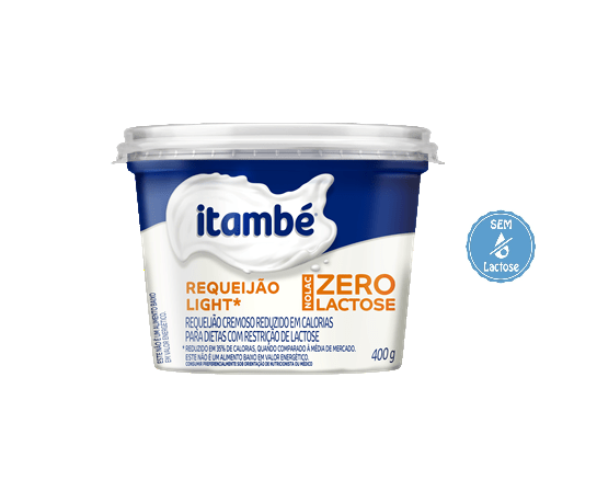 imagem de REQUEIJAO CREMOSO ITAMBE ZERO 400G