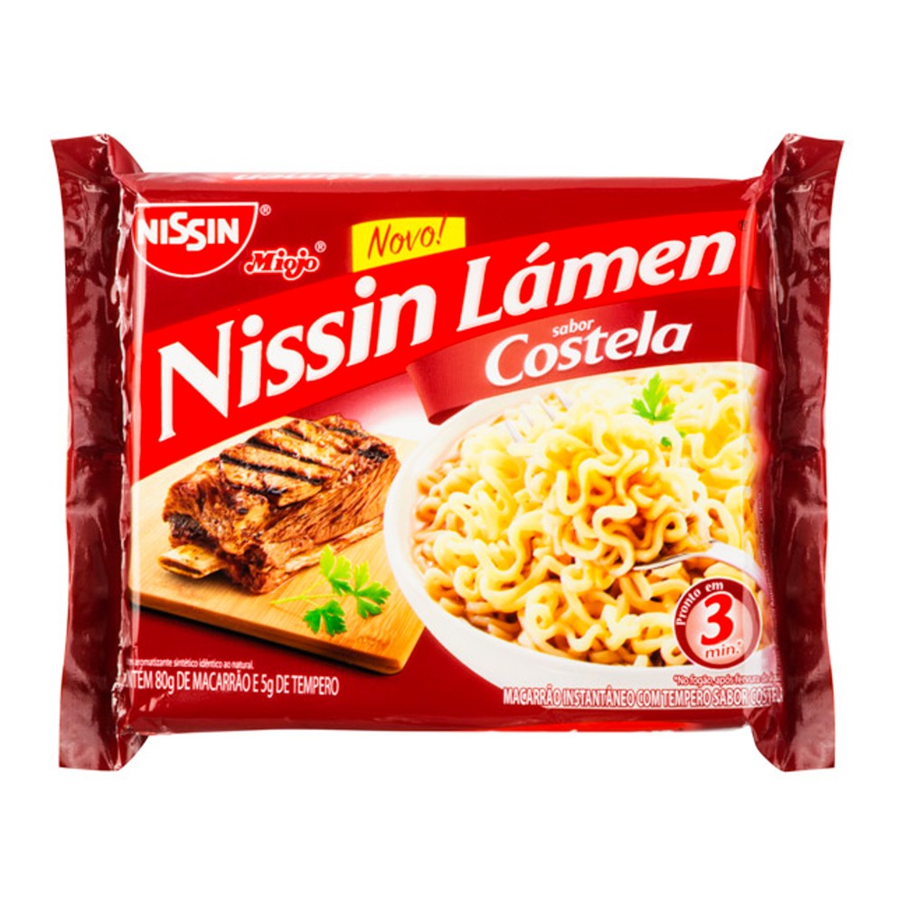 imagem de MAC INST NISSIN MIOJO COSTELA 85G