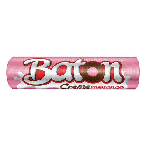 imagem de CHOC GAROTO BATON MORANGO 16G