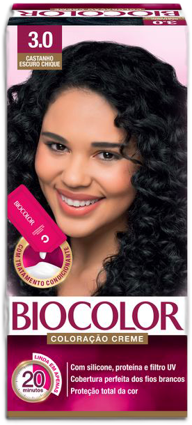 imagem de TINT CAP BIOCOLOR 3.0 CASTANHO ESCURO CHIQUE
