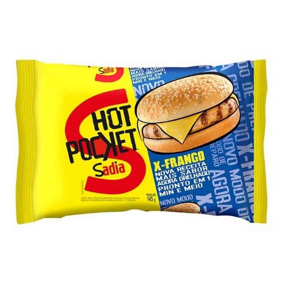 imagem de SANDUICHE SADIA HOT POCKET X-FRANGO 145G