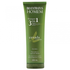 imagem de SHAMP BIO EXTRATUS 250ML HOMEM 3 EM1
