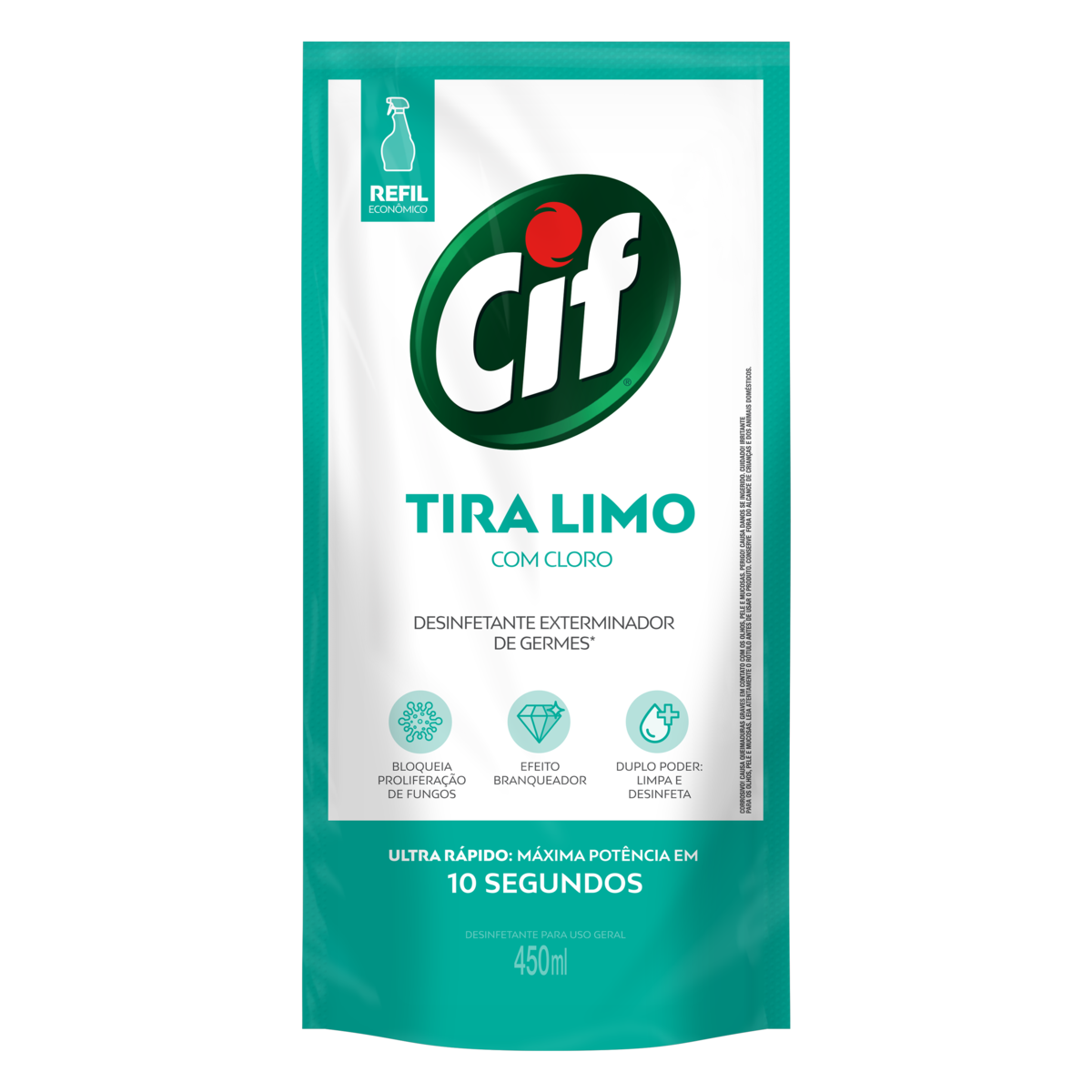 imagem de LIMP CIF T.LIMO U.RAP 450ML C CLORO RF