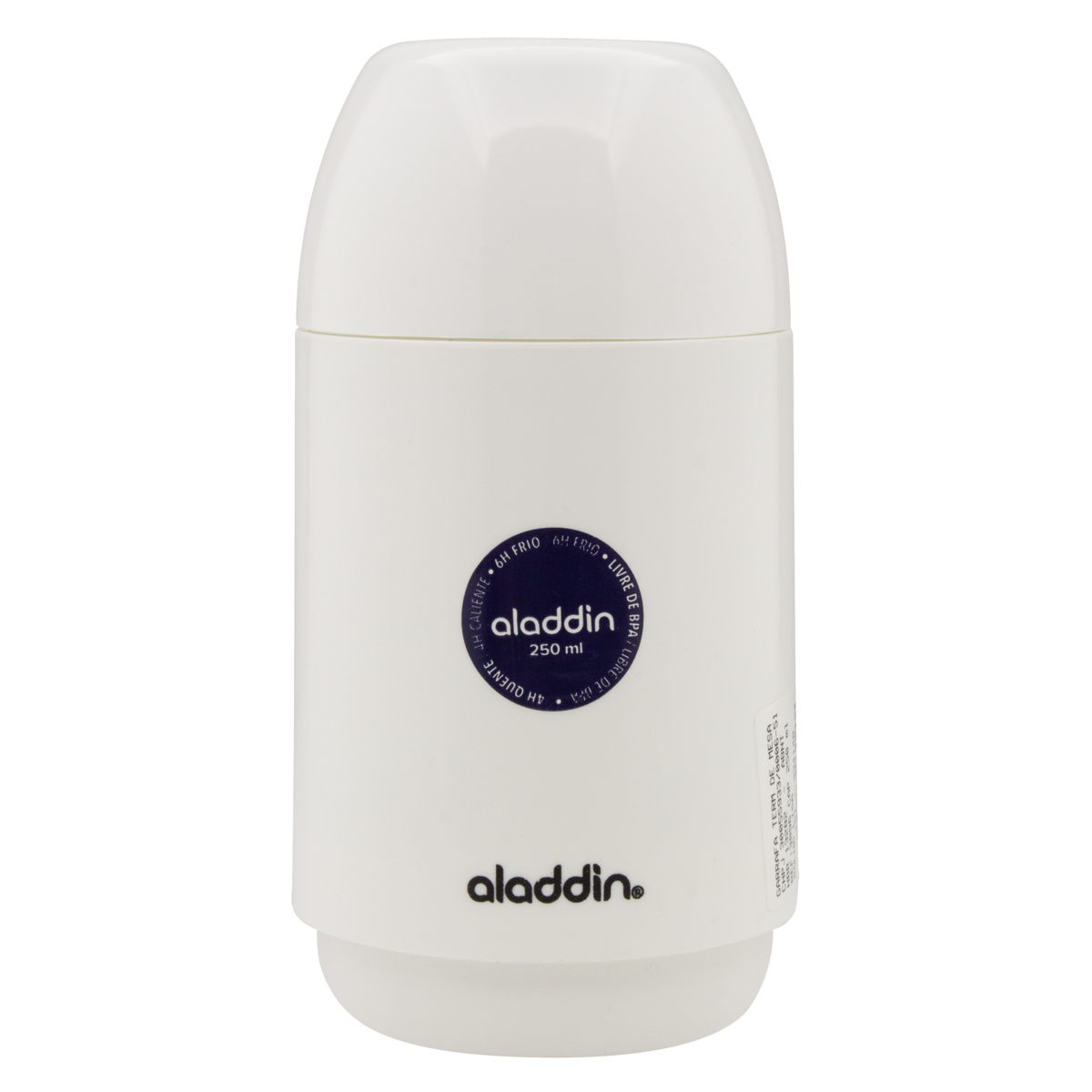 imagem de GARRAFA TERM ALADDIN KIDS ROLHA  BCO PTO 250ML