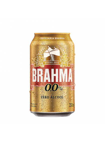 imagem de CERV BRAHMA ZERO ALCOOL LT 350ML