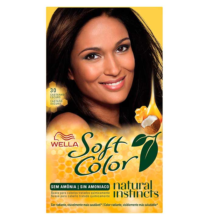 imagem de TINT CAP SOFT COLOR 30 CASTANHO ESCURO NV