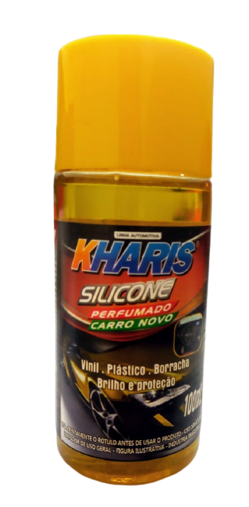 imagem de SILICONE AUTO KHARIS PERFUMADO CARRO NOVO 100ML