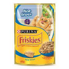 imagem de RACAO FRISKIES PURINA  AO  MOLHO PEIXE  85G