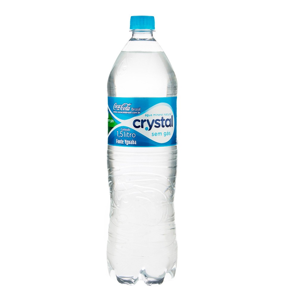 imagem de AGUA MINERAL CRYSTAL S GAS 1,5L