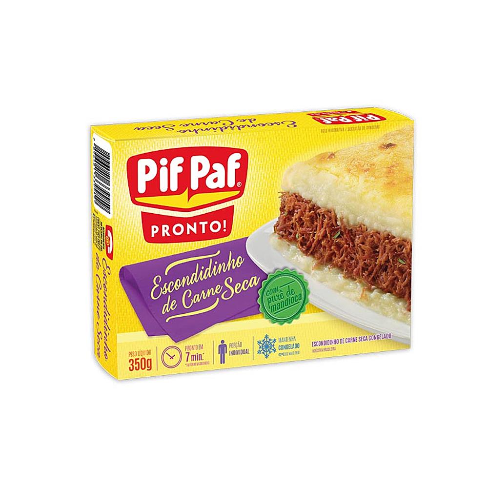 imagem de ESCONDIDINHO PIF PAF CARNE SECA 350G