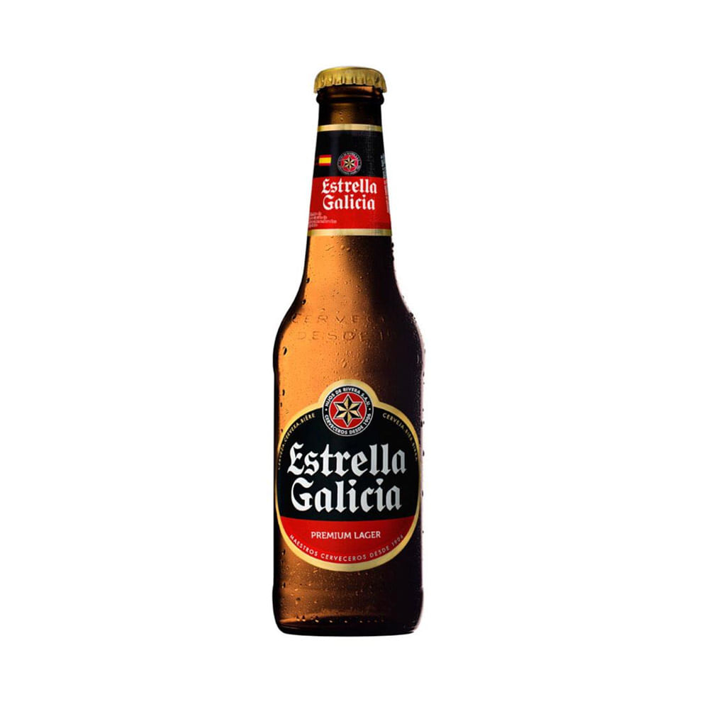 imagem de CERV PILSEN ESTRELLA GALICIA LN 355 ML