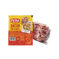 imagem de BACON PIF PAF CUBOS 200G