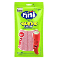 imagem de BALA FINI TUBES AZEDISSIMO MORANGO E LIMAO 80G