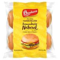 imagem de PAO HAMBURGUER BAUDUCCO FERMENT NATURAL 200G
