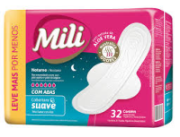 imagem de ABS MILI NOTURNO COB SUAVE C ABAS 32