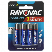 imagem de PILHA RAYOVAC ALCALINA PALITO AA6