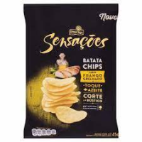 imagem de SALG BATATA SENSACOES FRANGO GRELHADO 40G