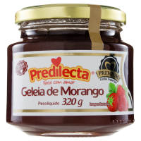 imagem de DOCE GELEIA PREDILECTA MORANGO PREMIUM 320G