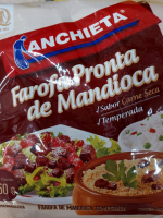 imagem de FAROFA ANCHIETA MANDIOCA TEMP CARNE SECA 250G