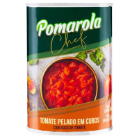 imagem de TOMATE PELADO POMAROLA CUBO 240G